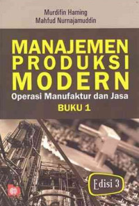 Image of Manajemen Produksi Modern Ed 3 Buku 1