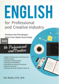 Image of English For Professional and Creative Industry