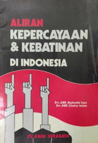 Image of Aliran Kepercayaan dan Kebatinan di Indonesia