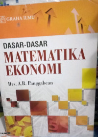 Image of Dasar-Dasar Matematika Ekonomi