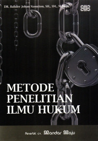 Image of Metode Penelitian Ilmu Hukum