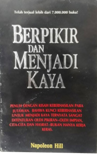 Image of Berpikir Dan Menjadi Kaya