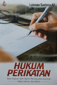 Image of Hukum Perikatan Teori Hukum Dan teknis Pembuatan Kontrak Kerjasama Dan Bisnis