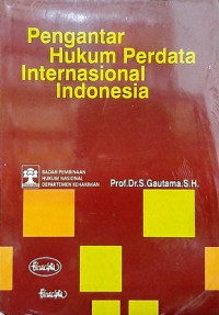 Image of Pengantar Hukum Perdata Internasional Indonesia
