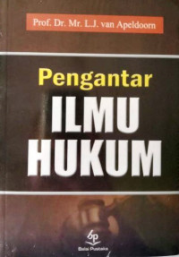 Image of Pengantar Ilmu Hukum