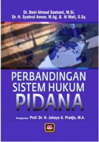 Image of Perbandingan Sistem Hukum Pidana