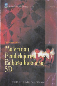 Image of Materi dan Pembelajaran Bahasa Indonesia SD