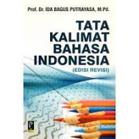 Image of Tata Kalimat Bahasa Indonesia