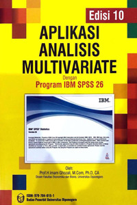 Image of Aplikasi Analisis Multivariate Dengan Program IBM SPSS 26 Ed. 10