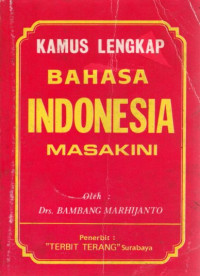Image of Kamus Lengkap Bahasa Indonesia Masa Kini Untuk: SLTP-SMU-Mahasiswa dan Umum