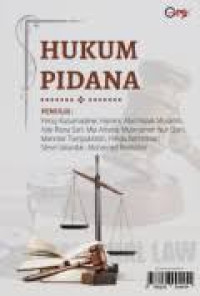 Image of Hukum Pidana