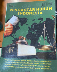 Image of Pengantar Hukum Indonesia