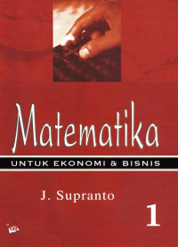 Image of Matematika Untuk Ekonomi dan Bisnis