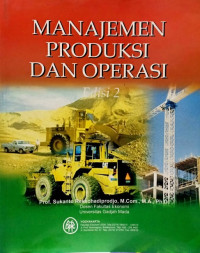Image of Manajemen Produksi dan Oprasi Ed. 2