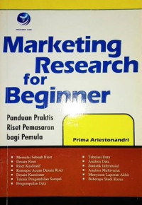 Image of Marketing Research For Beginner