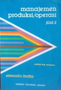 Image of Manajemen Produksi/Operasi Ed. 6 Jil. 2