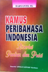 Image of Kamus Pribahasa Indonesia; Disertai Pantun dan Puisi