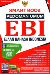 Image of Smart Book Pedoman Umum EBI: Ejaan Bahasa Indonesia