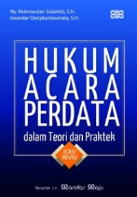 Image of Hukum Acara Perdata Dalam Teori Dan Praktek Ed. Rev