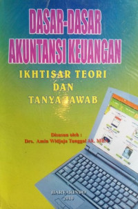Image of Dasar-Dasar Akuntansi Keuangan Ikhtisar Teori dan Tanya Jawab