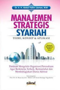 Image of Manajemen Strategis Syariah (Teori, Konsep & Aplikasi)