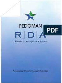 Image of Pedoman RDA (Resource Description and Access)