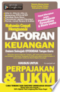 Image of Rahasia Cepat Menguasai Laporan Keuangan Khusus untuk Perpajakan dan UKM