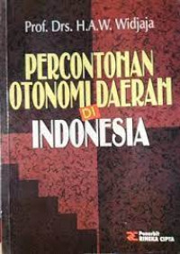 Image of Percontohan Otonomi Daerah diIndonesia