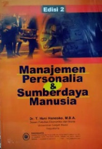 Image of Manajemen Personalia dan Sumberdaya Manusia Cet. 16, 17 dan 21