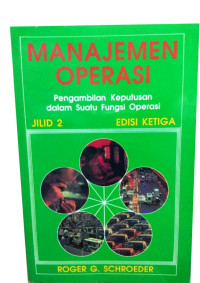 Image of Manajemen Operasi Ed. 3 Jil. 2