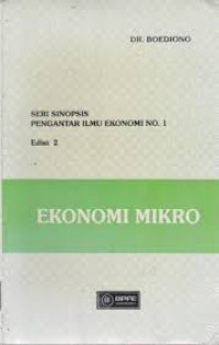 Image of Pengantar Ilmu Ekonomi No.1 Ed. 2