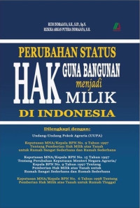 Image of Perubahan Status Hak Guna Bangunan Menjadi Hak Milik Di Indonesia