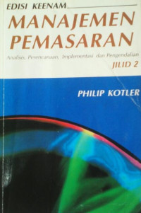 Image of Manajemen Pemasaran Ed. 6 Jil. 2