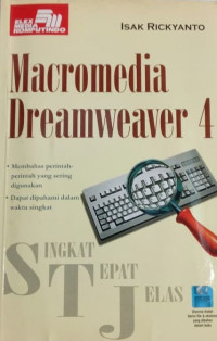 Image of Macromedia Dreamweaver 4
