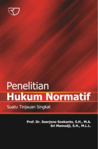 Image of Penelitian Hukum Normatif; Suatu Tinjauan Singkat