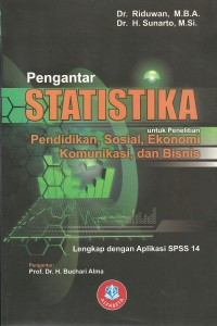 Image of Pengantar Statistik Untuk Penelitian Pendidikan, Sosial, Ekonomi Komunikasi dan Bisnis