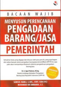 Image of Menyusun Perencanaan Pengadaan Barang/Jasa Pemerintahan