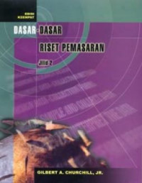 Image of Dasar-Dasar Riset Pemasaran Ed. 4 Jil. 2