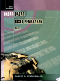 Image of Dasar-Dasar Riset Pemasaran Ed. 4 Jil. 1